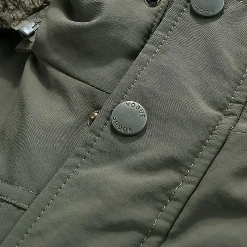 Victor™ | Elegant Quilted Cotton Jacket