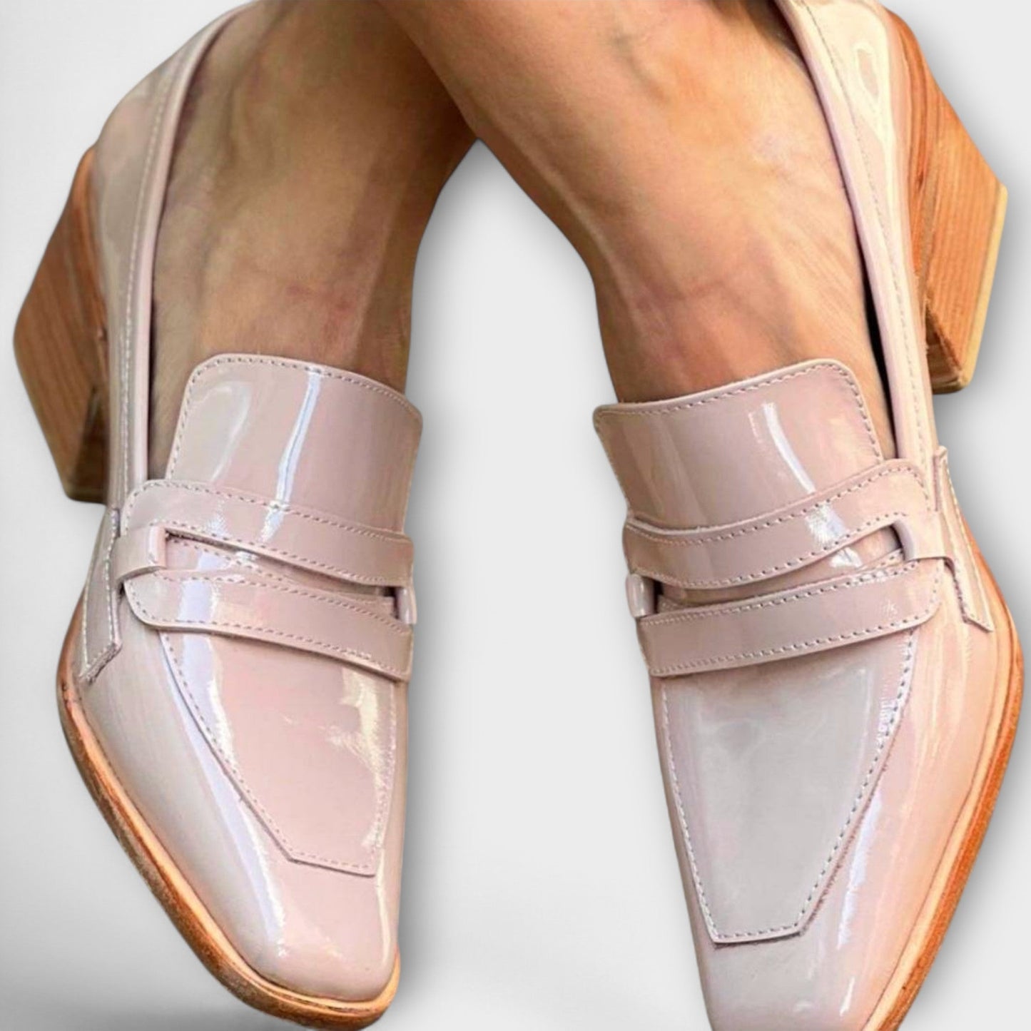 Elaine | Shiny Loafers