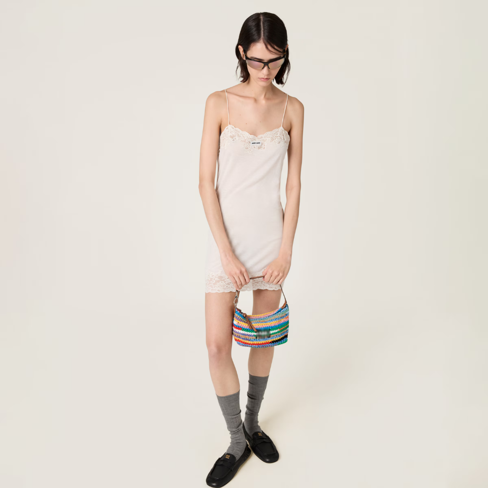 Sinclaire's Multicolored Crochet Pouch