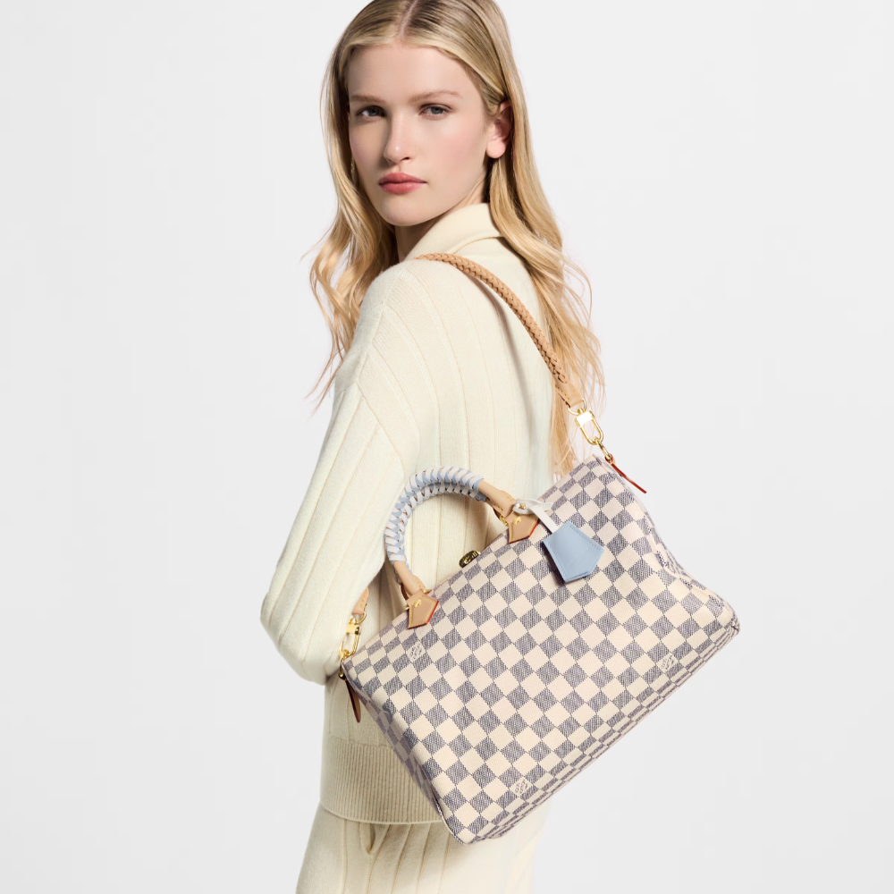 LV Speedy 30 Soft Damier Azur