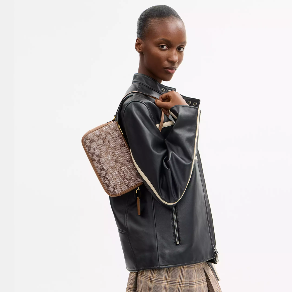 Coach Plaza Bag 18 In Signature Canvas