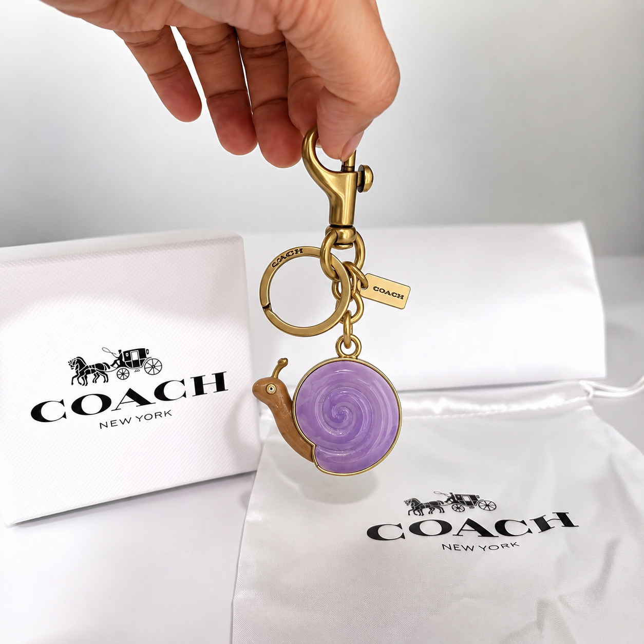 Snail Bag Charm (Gift Box Included)