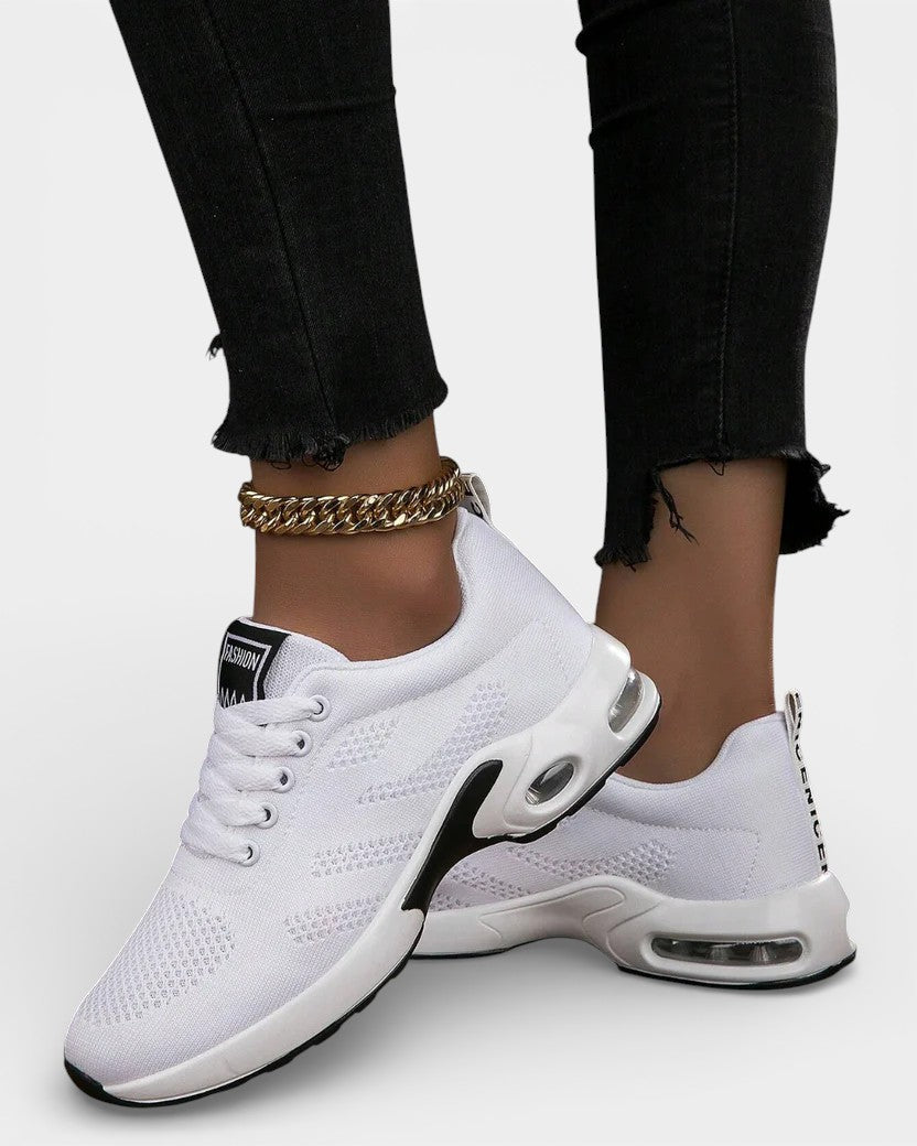 Women's Comfort Slippers in Black and White