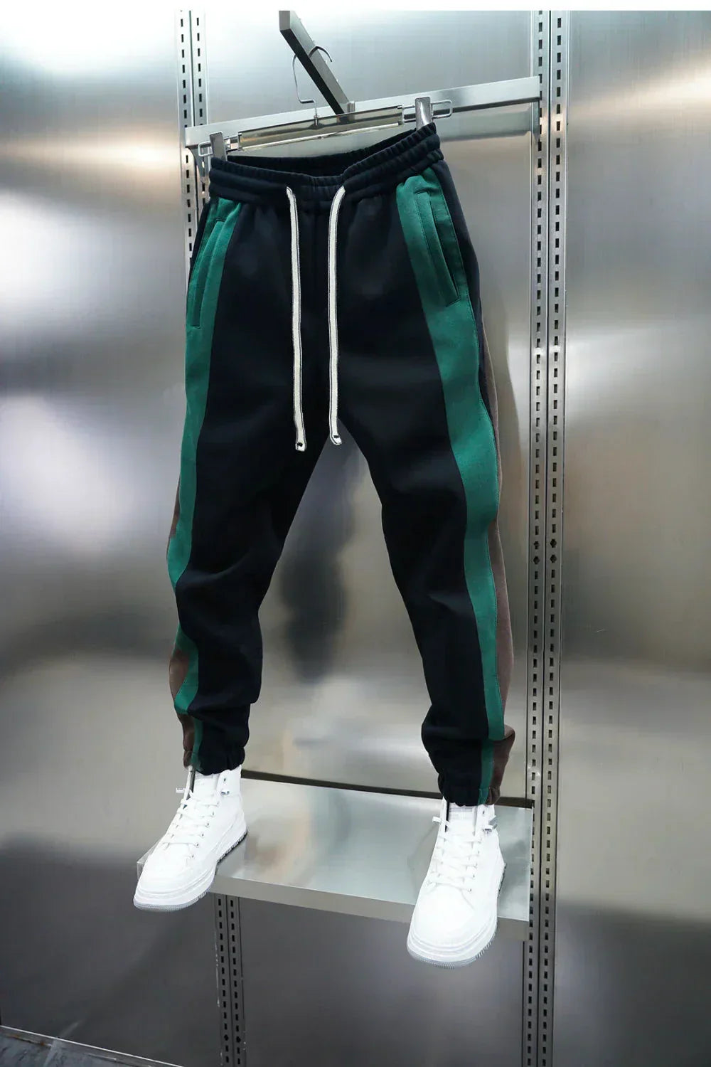 Laurent™ | Contrast Stripe Tension Pants
