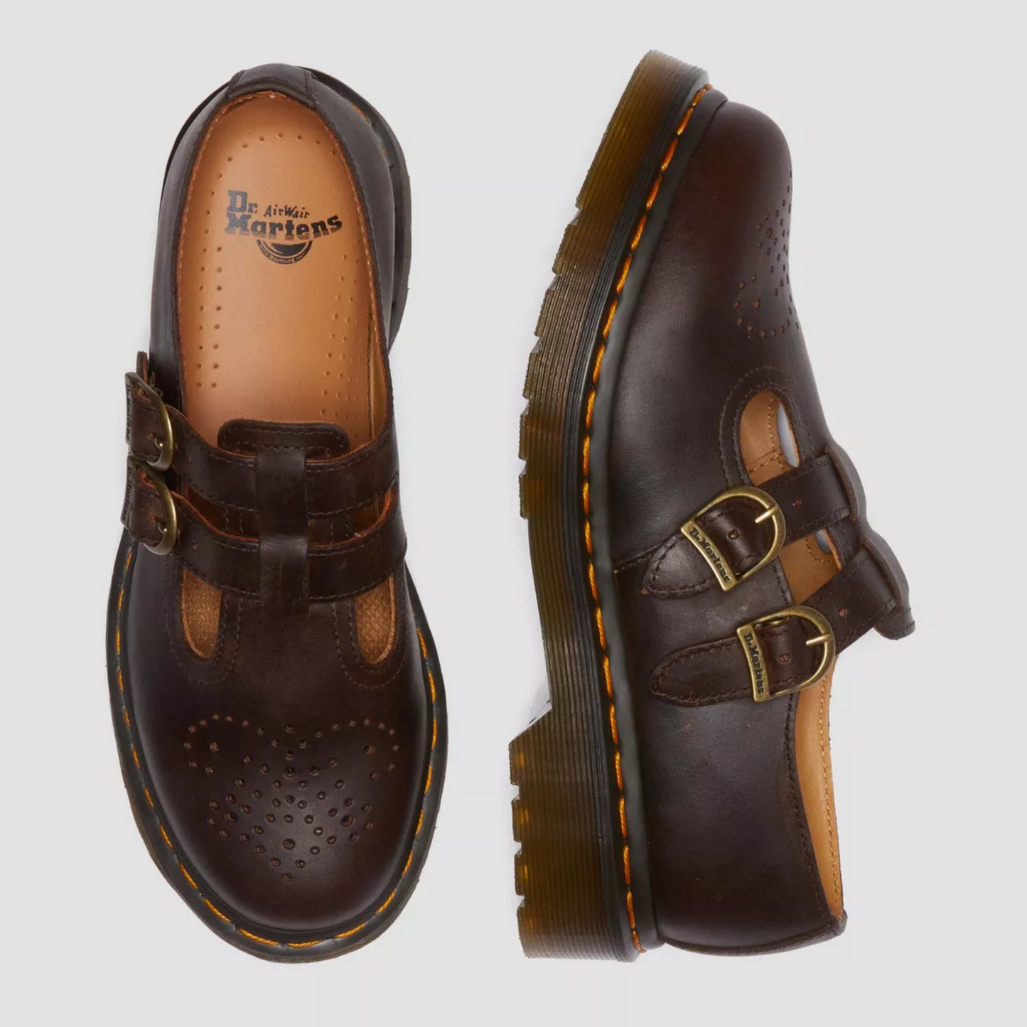 Women's Comfort Mary Jane Shoes in Black and Brown