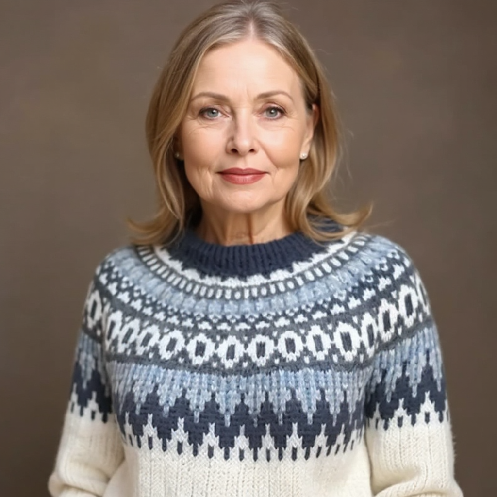 Maecey™ | Timeless Icelandic Sweater