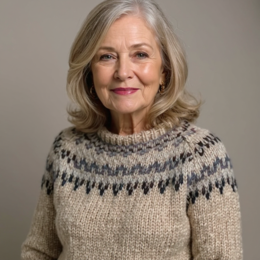 Ashley™ | Timeless Icelandic Sweater