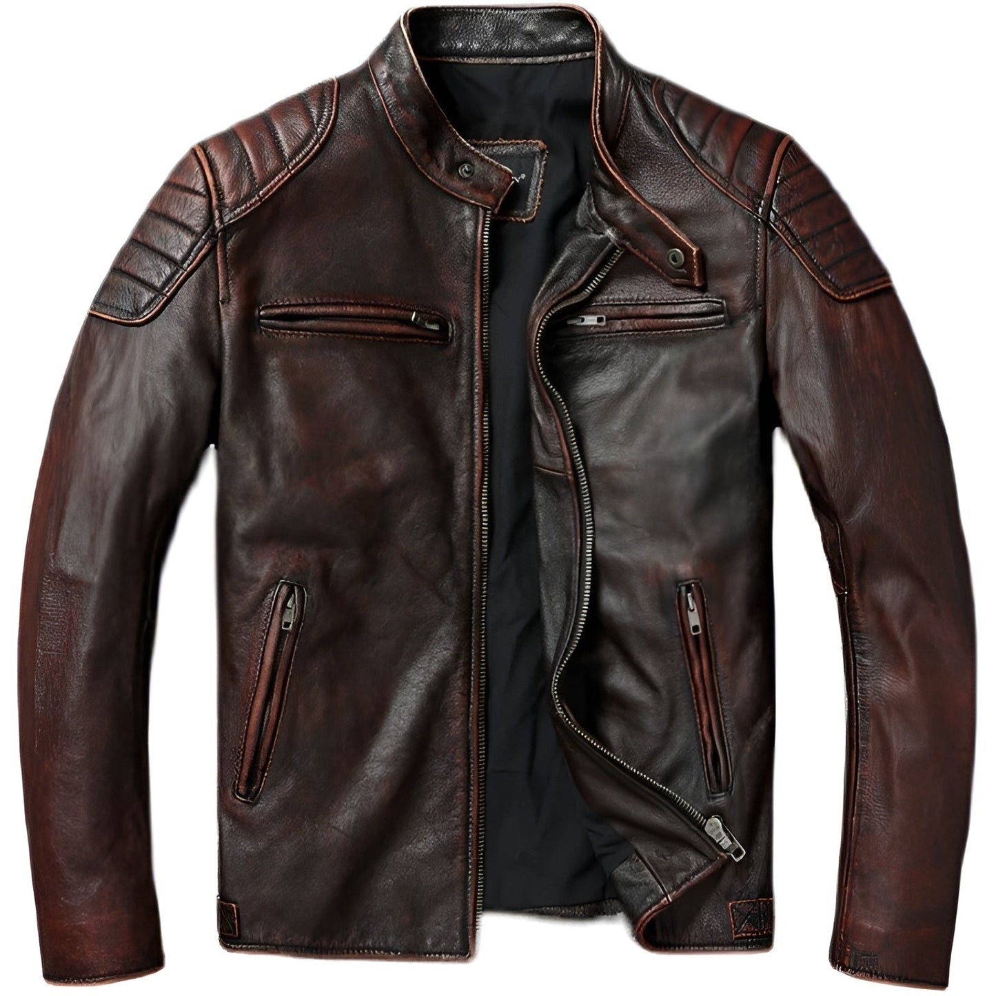 Antoine™ | Vintage Leather Jacket