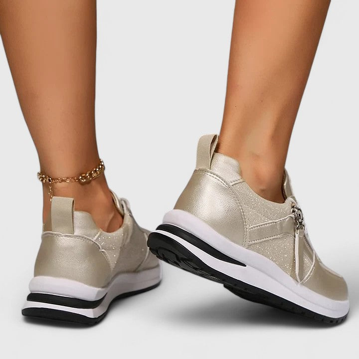 Women's Elegant Shoes in Silver, Gold and Black