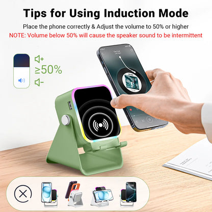 5-in-1 Induction Speaker & Charging Stand