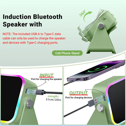 5-in-1 Induction Speaker & Charging Stand