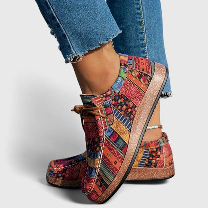 Women's Comfort Shoes in Four Bright Colors