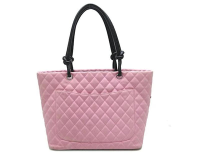 Chanel Cambon Pink Leather