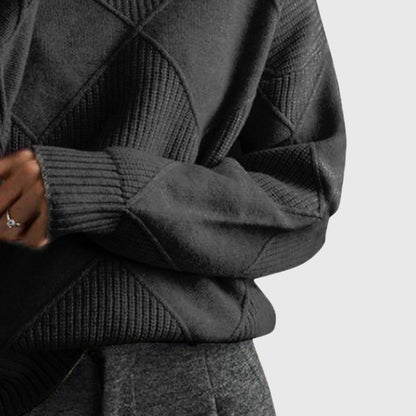 Women's Turtleneck Sweater in Seven Colors