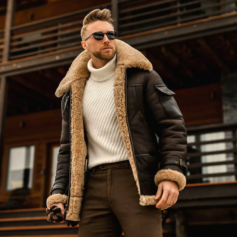 Antoine™ | Warm Aviator Jacket