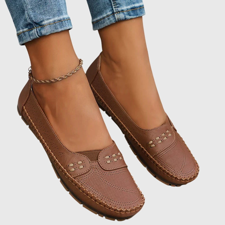 Women's Comfort Shoes in Beige, Brown or Coffee