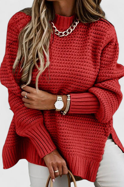 Women's Comfortable Sweater in Four Bold Shades