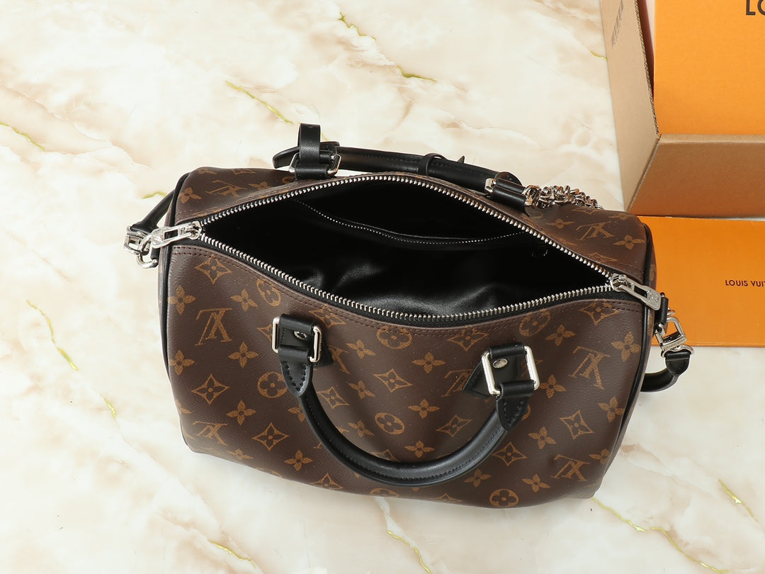 LV Speedy Soft 30 Boho Handbag