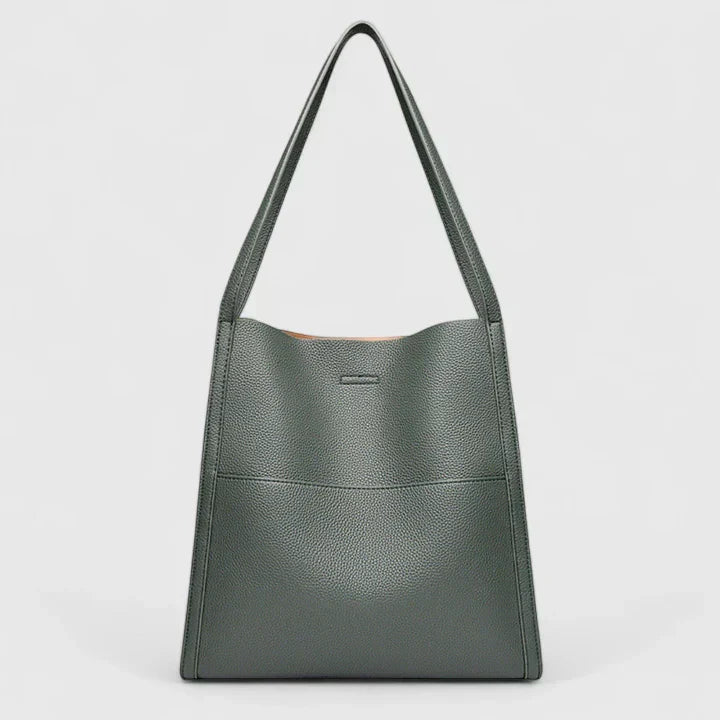Women's Elegant Shoulder Bag in Gray or Red