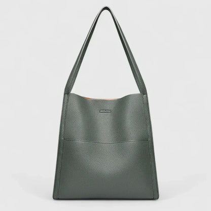 Women's Elegant Shoulder Bag in Gray or Red