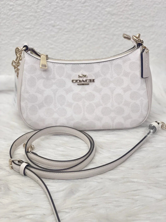 COACH Women’s Teri Shoulder Bag Signature Canvas