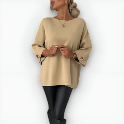 Women's Elegant Sweater in Four Neutral Shades