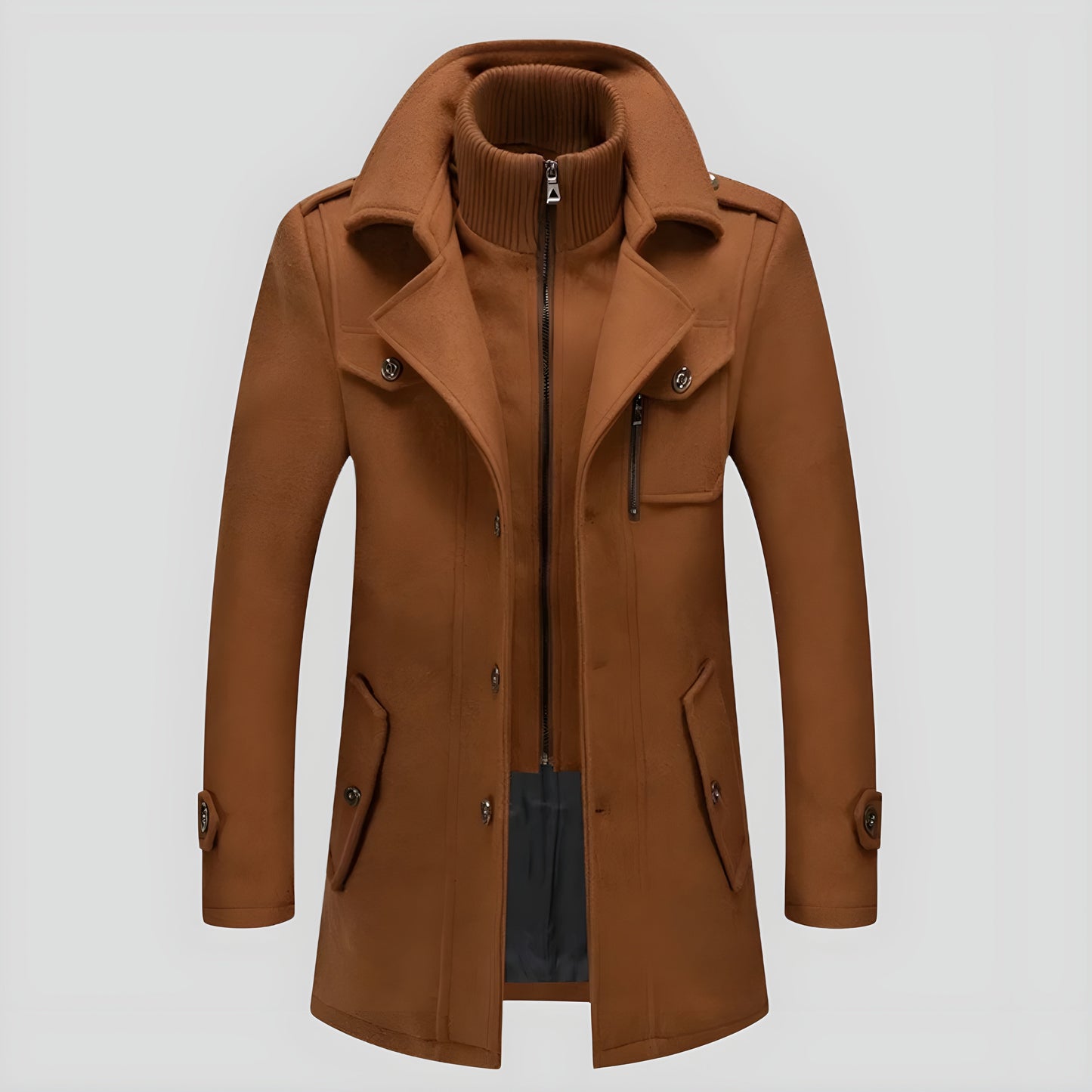 Bradford™ | Elegant Wool Coat