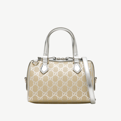 Gucci  GG Emblem Small Boston Bag