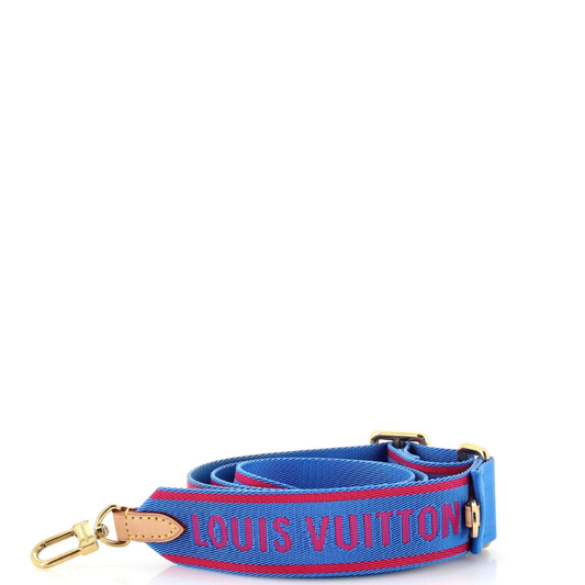 Bandouliere Shoulder Strap Blue and Magenta (Box Included)