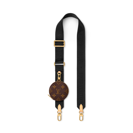 Bandouliere Woven Shoulder Strap Black (Box Included)