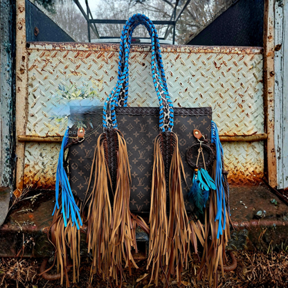 LV - Neverfull Houston Tote Leopard