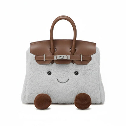 Jellycat Birkin Fluffy Bag