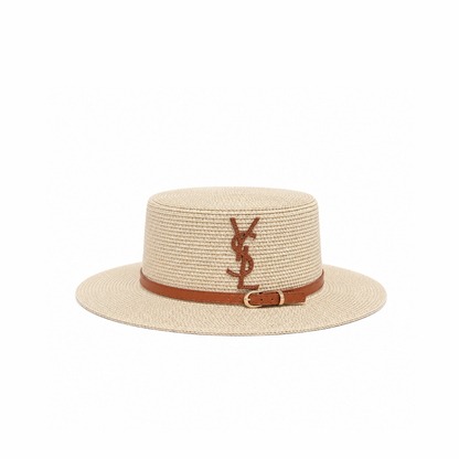 YSL - Straw Fedora Hat
