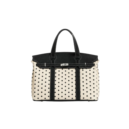 Polka Dot Boatkin Tote Bag