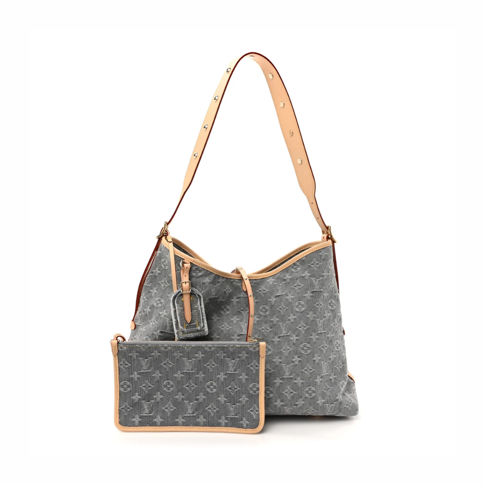 LV Carryall Denim Bag