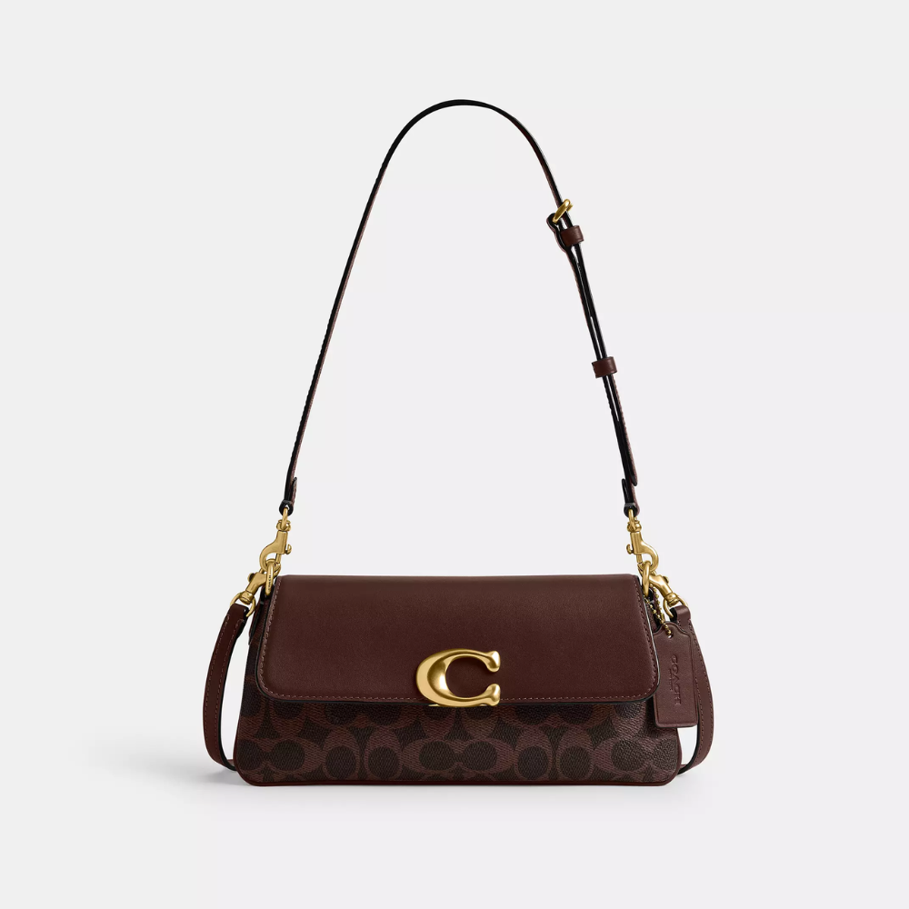Coach Jet Shoulder Bag In Signature Canvas