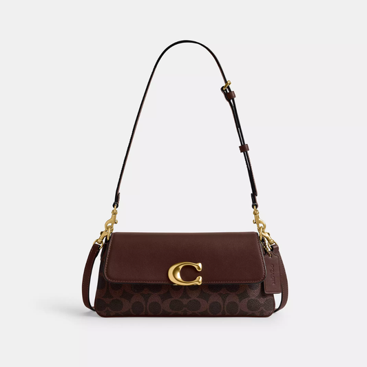 Coach Jet Shoulder Bag In Signature Canvas