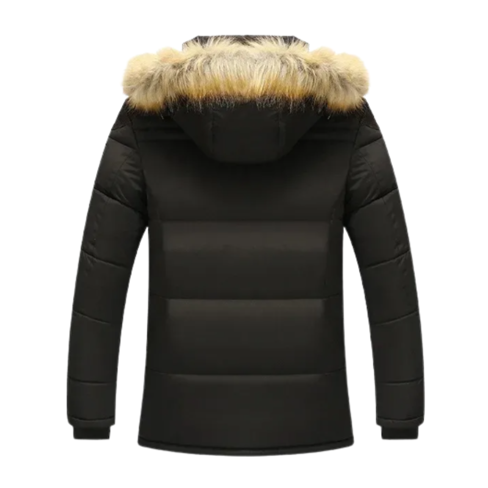 Adrien™ | Elegant Quilted Lined Winter Coat