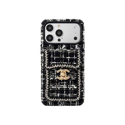 Chanel Tweed Phone Case