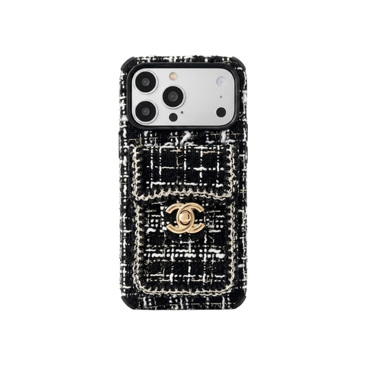 Chanel Tweed Phone Case