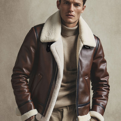VANHOUTEN™ | WARM MOTORCYCLE JACKET FOR AUTUMN AND WINTER