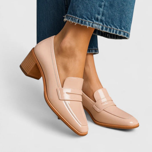 Women's Beige Comfort Loafers