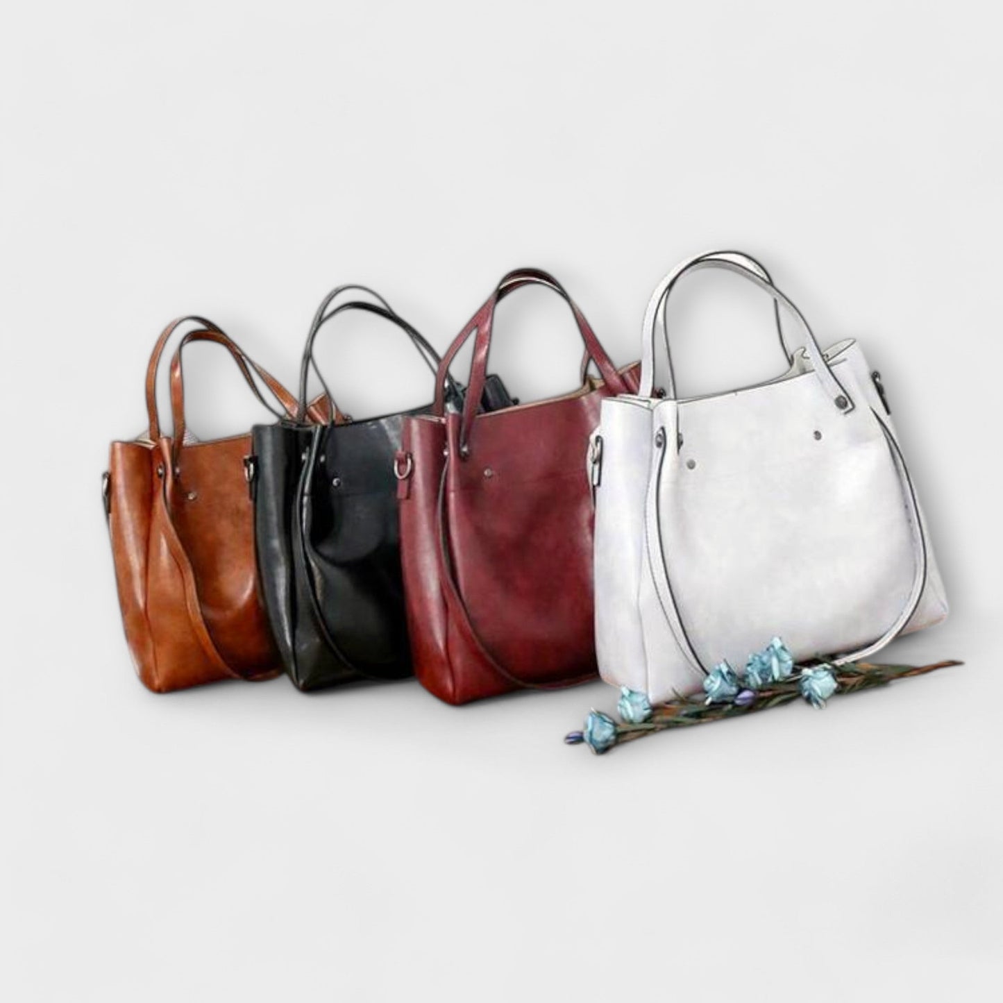 Women's 4-Piece Vintage Bag Set