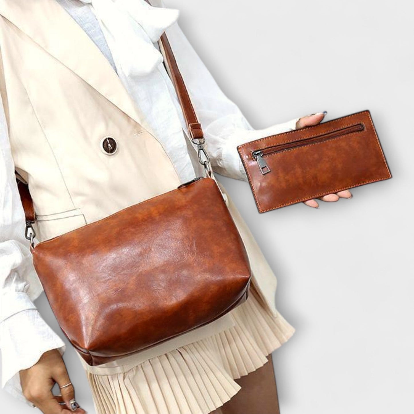 Women's 4-Piece Vintage Bag Set