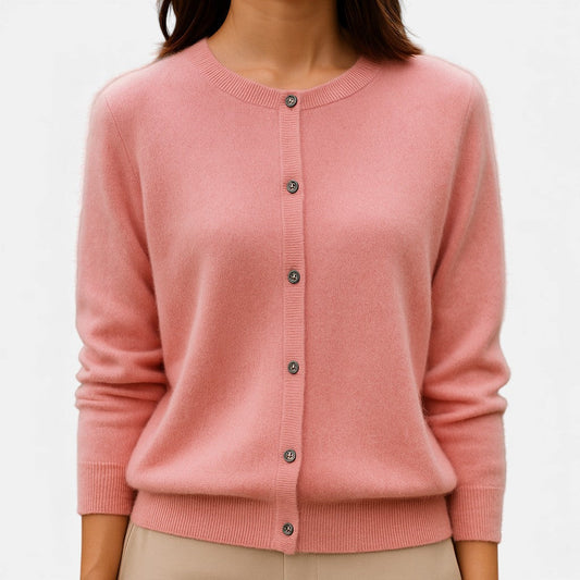 Women's Button-Up Sweater in Twelve Colors