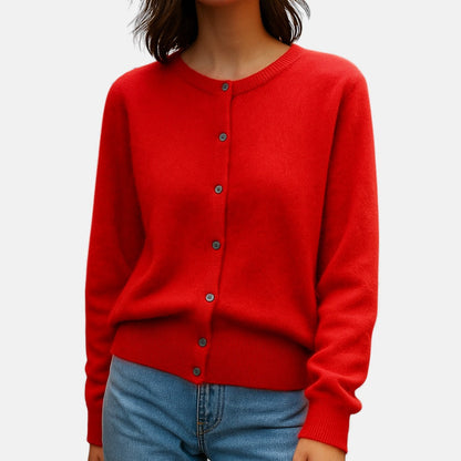 Women's Button-Up Sweater in Twelve Colors