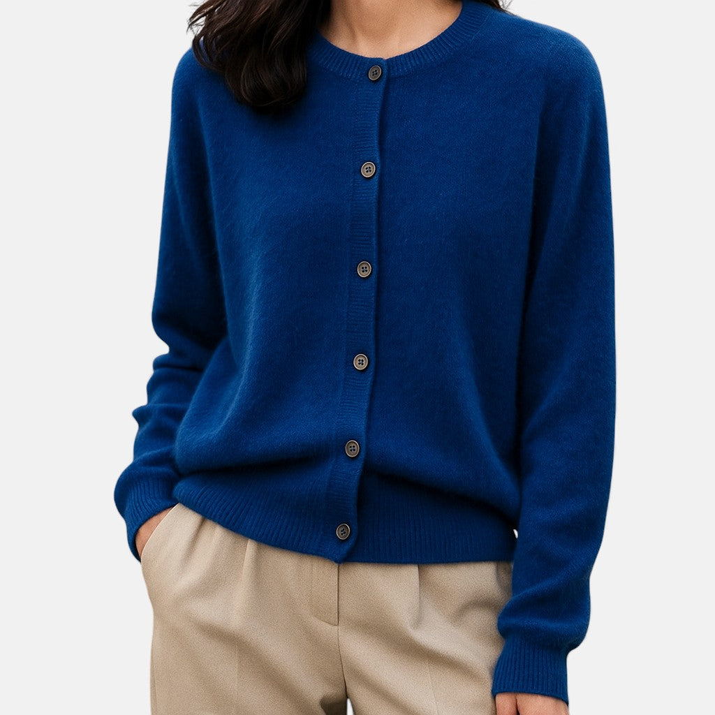 Women's Button-Up Sweater in Twelve Colors