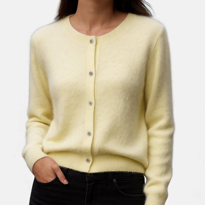 Women's Button-Up Sweater in Twelve Colors