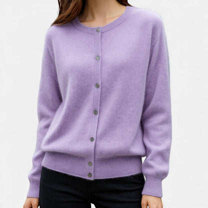 Women's Button-Up Sweater in Twelve Colors
