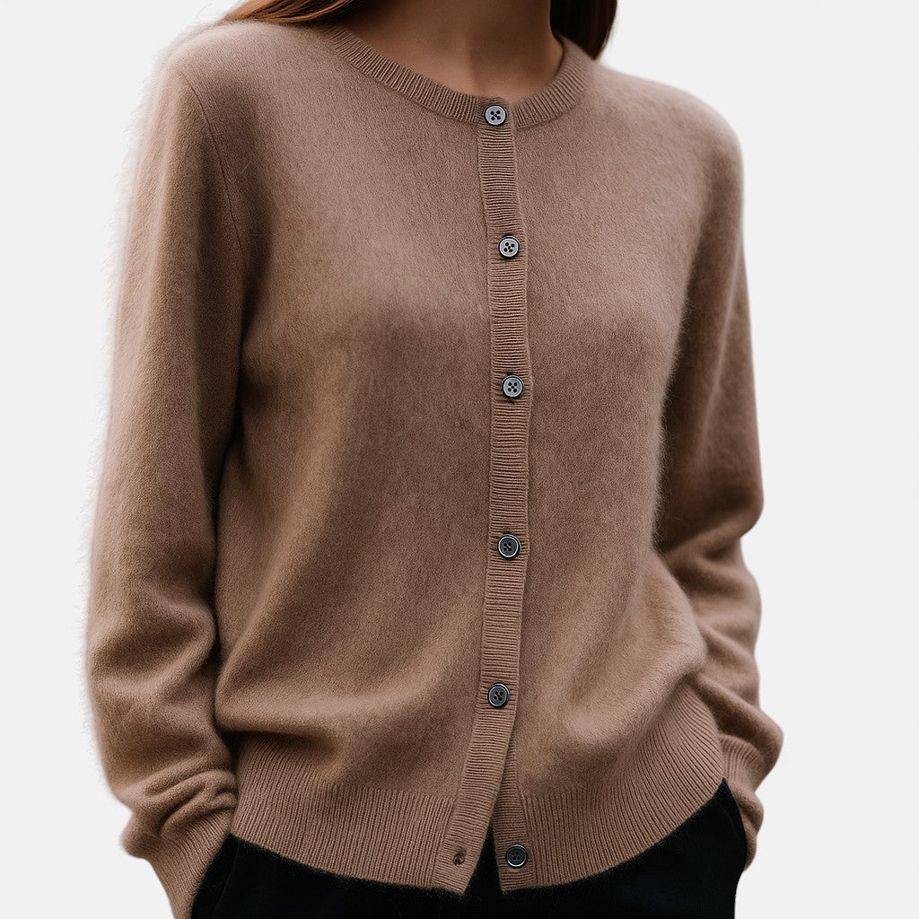 Women's Button-Up Sweater in Twelve Colors